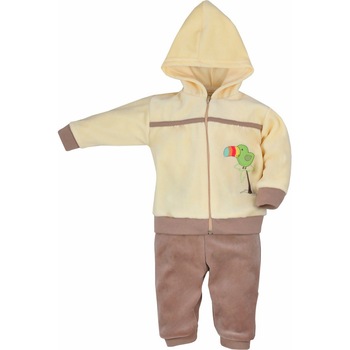 Compleu 2 piese pentru baieti Koala Kakadu 3255-G, Bej, 62 cm Compleu 2 piese pentru baieti Koala Kakadu 3255-G, Bej, 62 cm