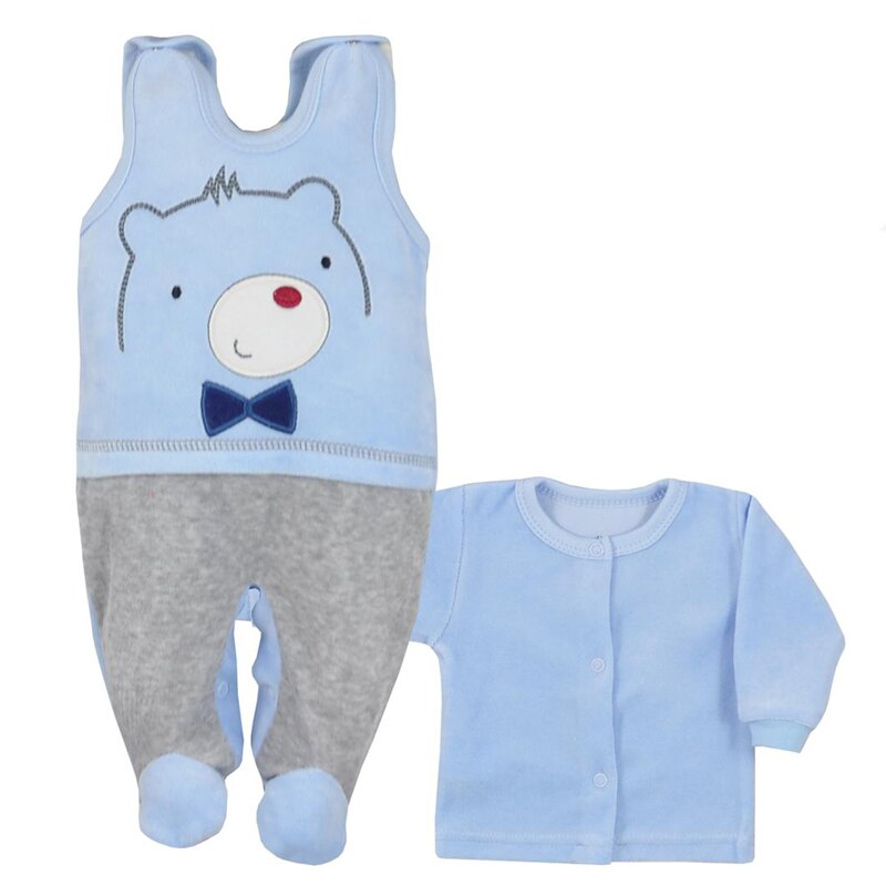 Compleu 2 piese pentru baieti Koala Baloo 07-572A, Albastru, 56 cm