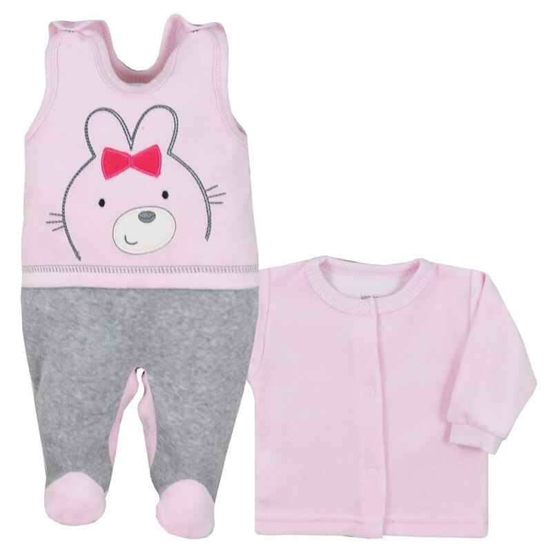 Compleu 2 piese pentru fete Koala Baloo 07-572RZ-56-cm, Roz 56 cm