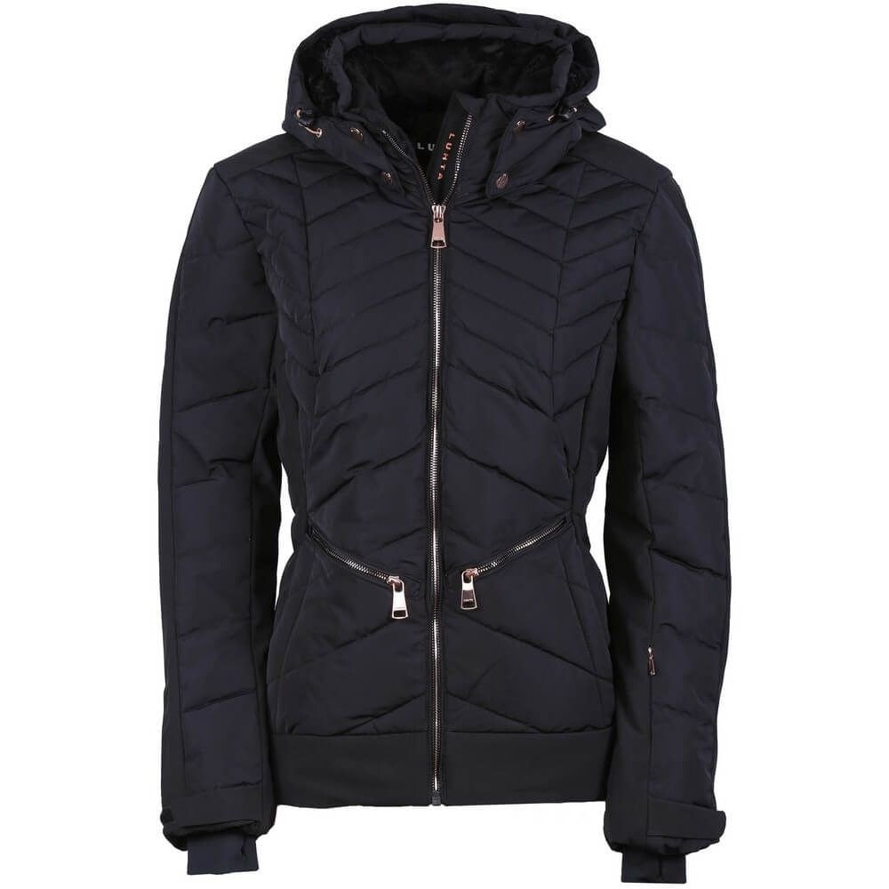 Geaca tehnologica de schi si snowboard, Luhta Belinda, Negru