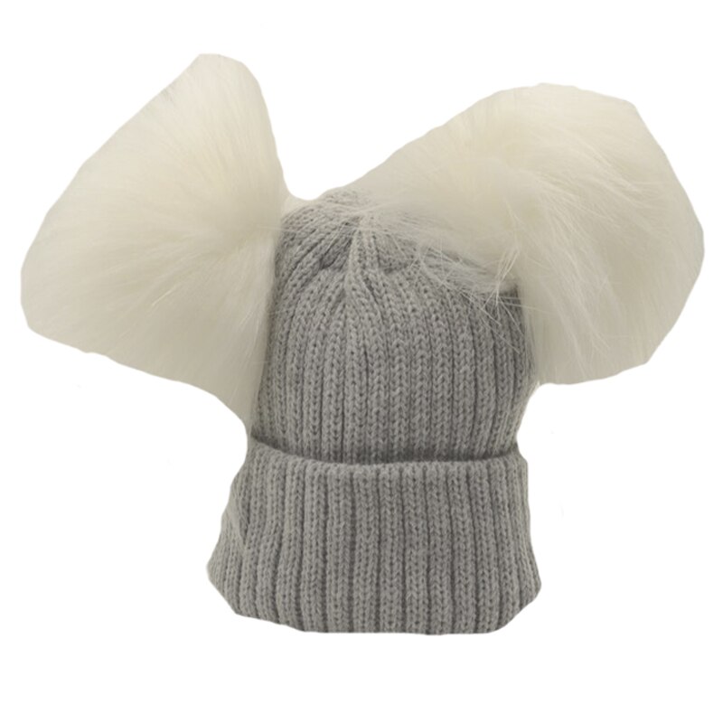 Caciula pentru baieti Aliap CA-2, Gri, 44 cm