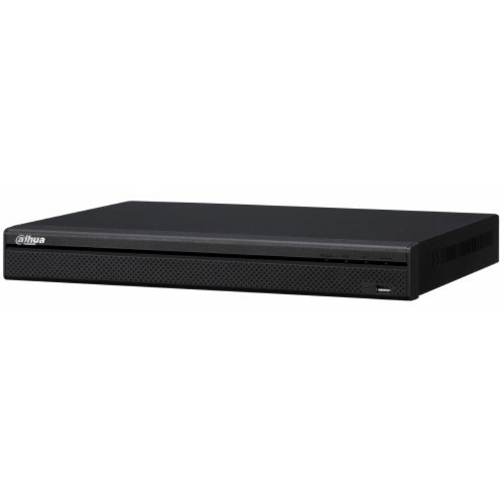Dahua NVR Rögzítő - NVR5208-8P-4KS2E (8 csatorna, H265+, 320Mbps rögzítési sávszélesség, HDMI+VGA, 2xUSB, 2x Sata, I/O)