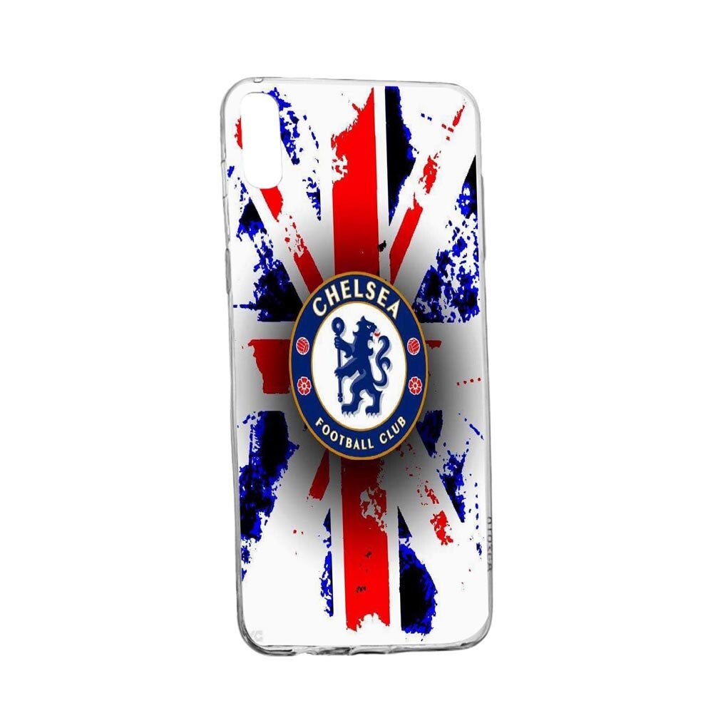 Husa Football, Chelsea, pentru LG K20 (2019), rezistenta la uzura, anti-alunecare, 236