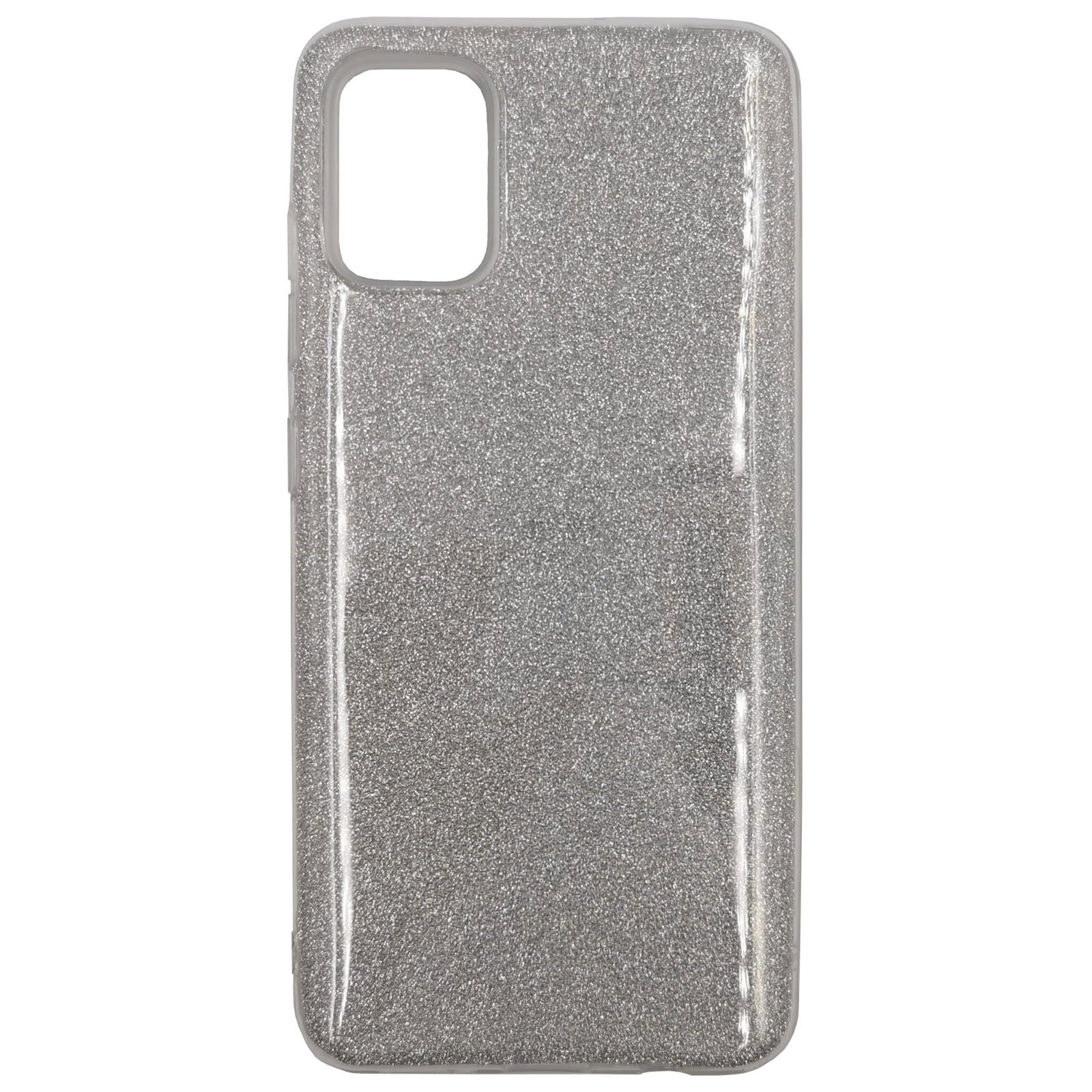 Husa Samsung Galaxy A51 model Crystal Glitter, Antisoc, Viceversa Argintiu