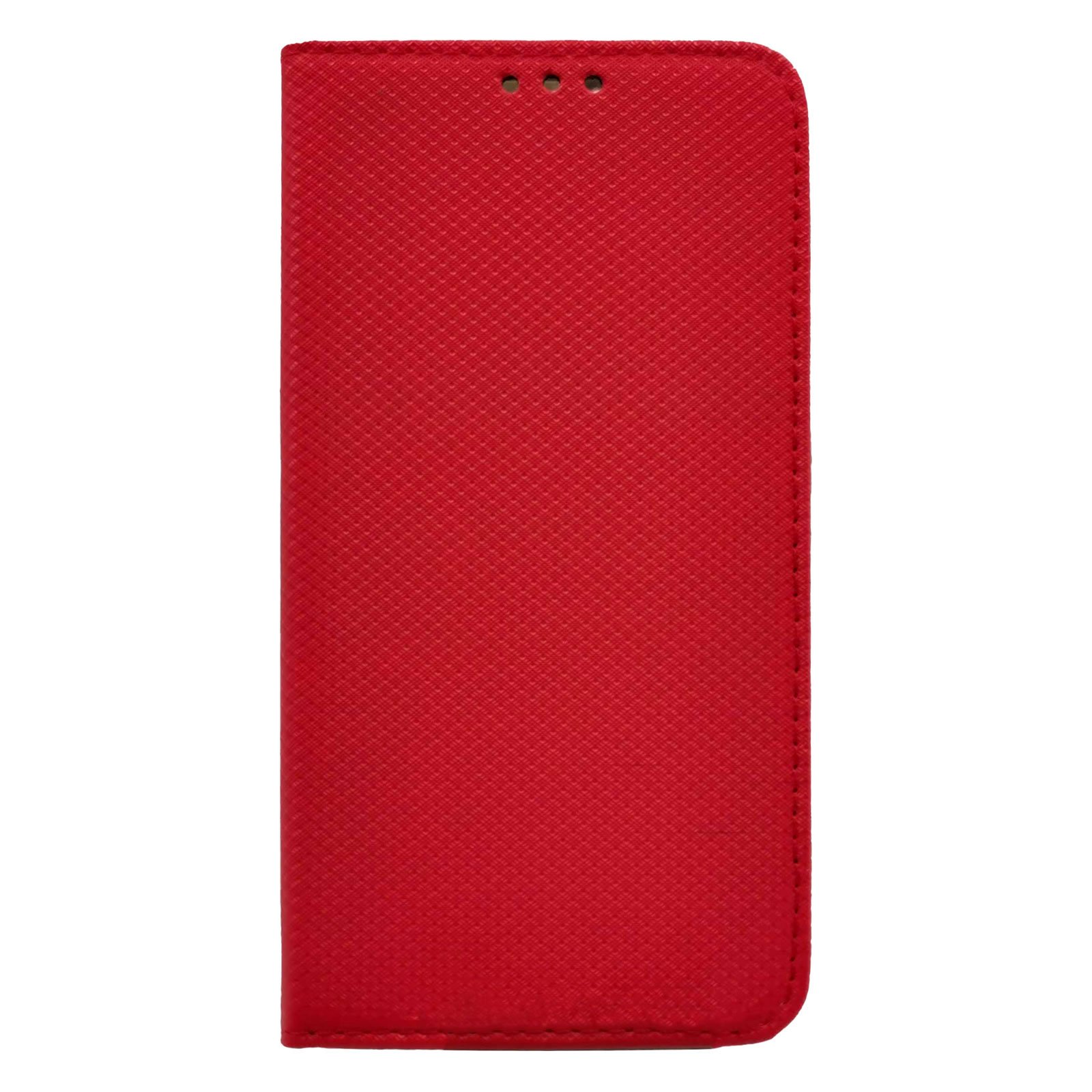 Husa Flip Carte Apple iPhone 12 Pro Magnetica Cu Stand, Portofel, Antisoc, Viceversa Rosu