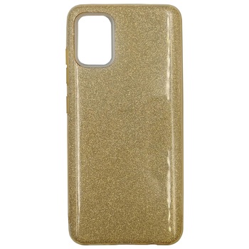 Husa Samsung Galaxy A51 model Crystal Glitter, Antisoc, Viceversa Auriu Husa Samsung Galaxy A51 model Crystal Glitter, Antisoc, Viceversa Auriu