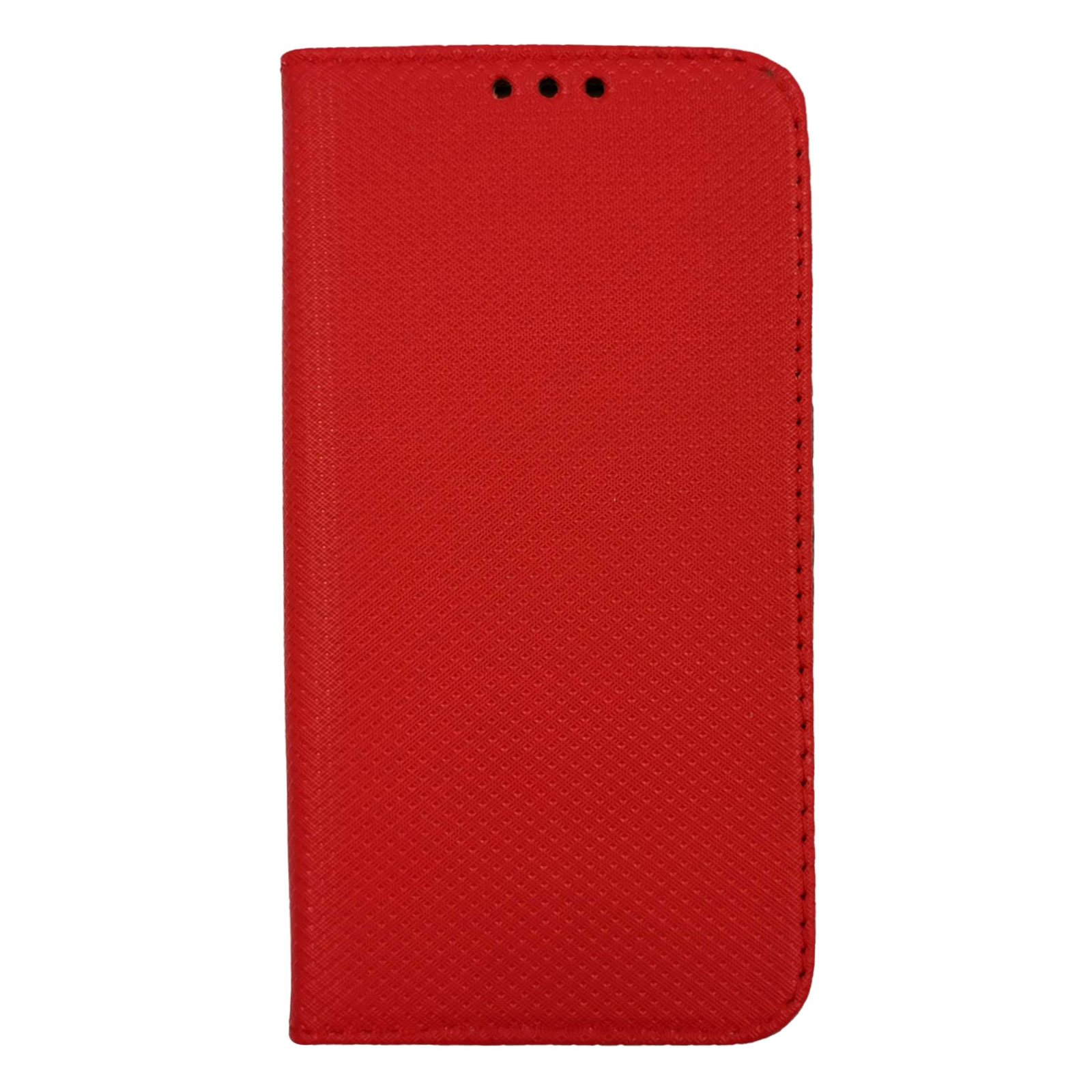 Husa Flip Carte Apple iPhone 12 Mini Magnetica Cu Stand, Portofel, Antisoc, Viceversa Rosu