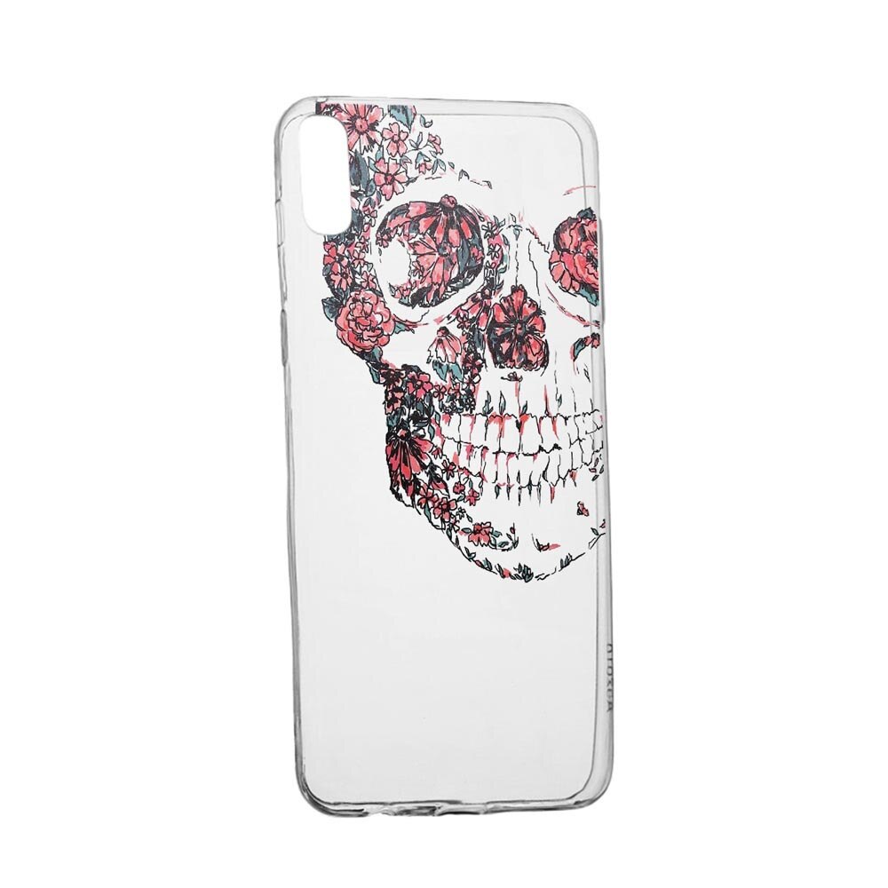 Husa Skull, pentru Alcatel 1B (2020), rezistenta la uzura, anti-alunecare, 253