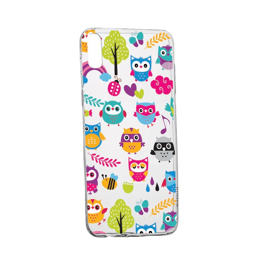 Husa Silicon Compatibila cu LG K22, Owl, rezistenta la uzura, anti-alunecare, 43