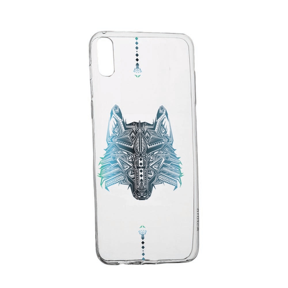 Husa pentru Alcatel 1B (2020), Wolf, rezistenta la uzura, anti-alunecare, 50
