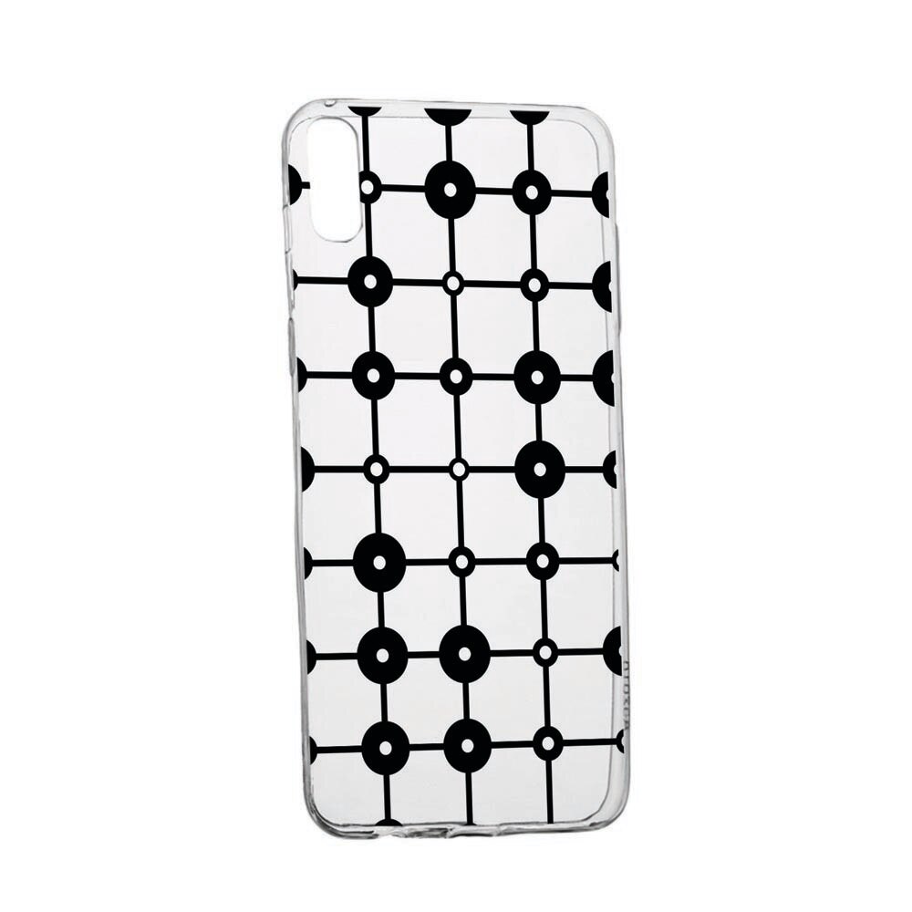 Husa pentru Alcatel 1B (2020), Circle lines, rezistenta la uzura, anti-alunecare, 124