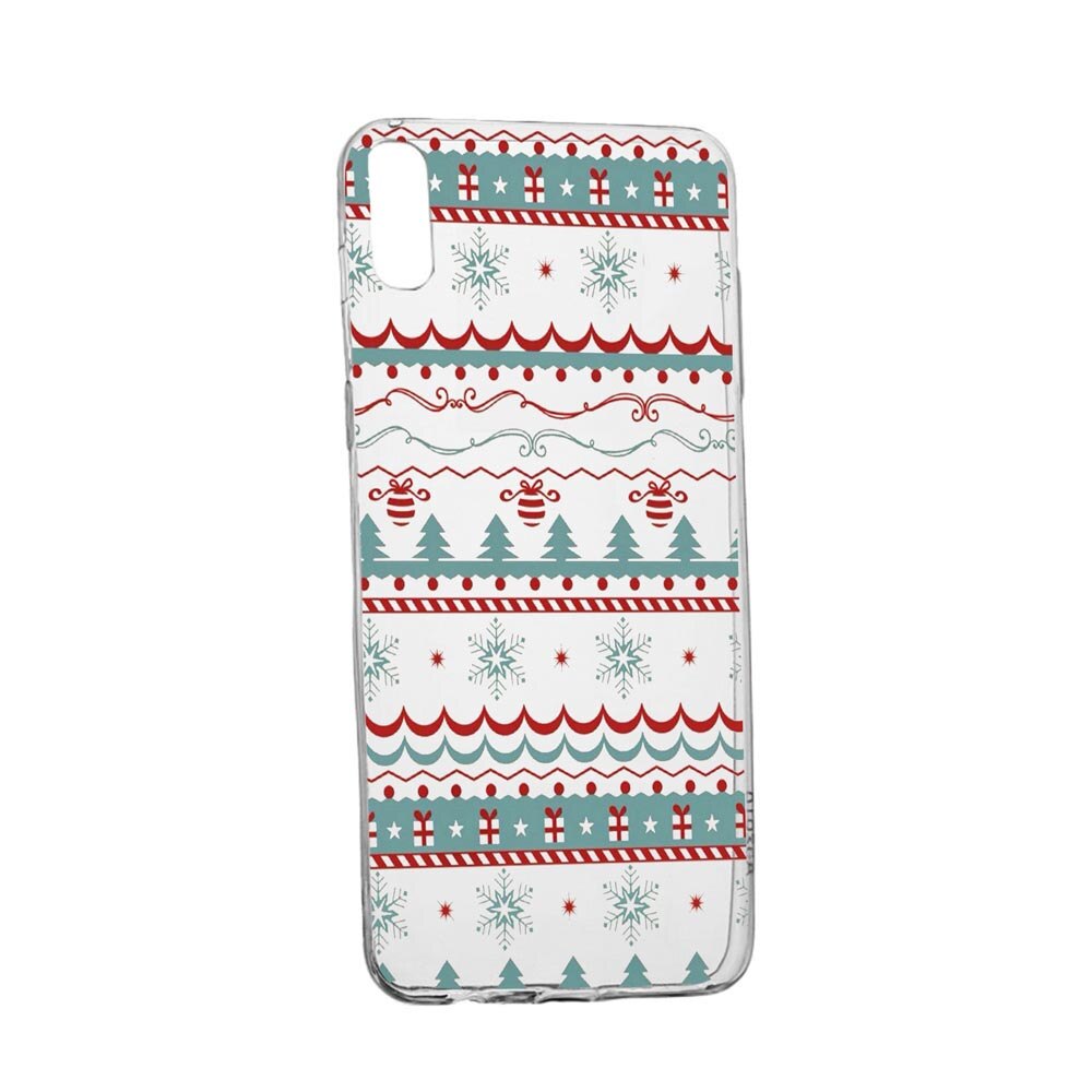 Husa Silicon Xmas, Compatibila cu LG K22, rezistenta la uzura, anti-alunecare, 321