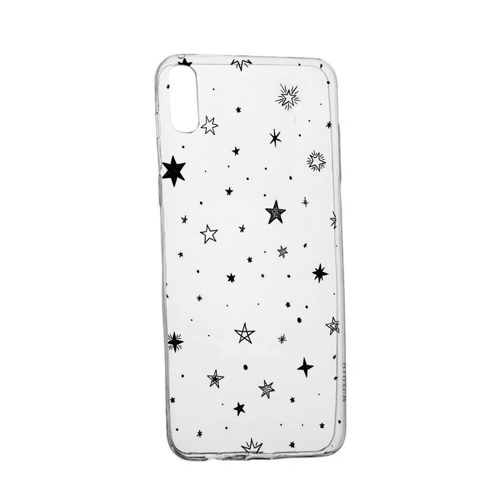 Husa pentru Samsung Galaxy A10e, Stars BW, rezistenta la uzura, anti-alunecare, 143
