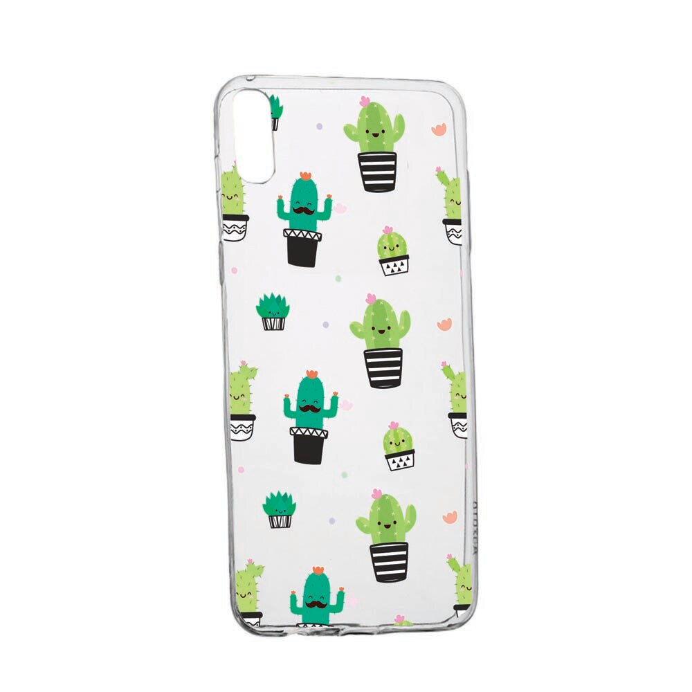 Husa pentru Alcatel 1B (2020), rezistenta la uzura, anti-alunecare, Cactus, 165