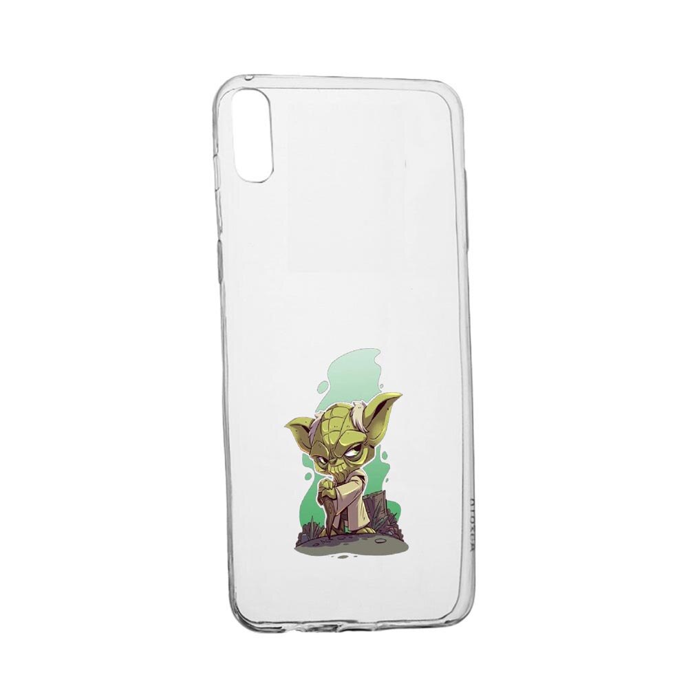 Husa Silicon Star Wars Yoda, Compatibila cu LG K22, rezistenta la uzura, anti-alunecare, 403