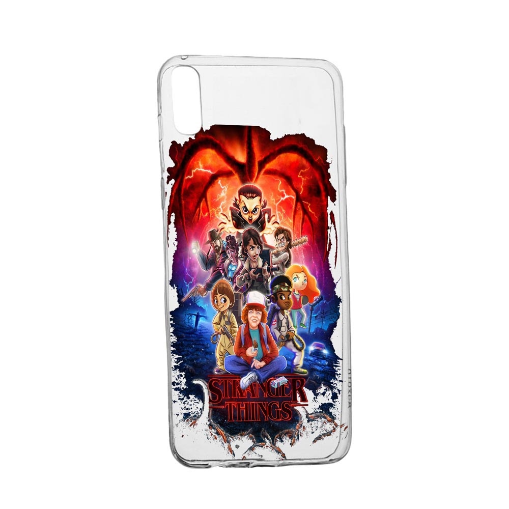Husa Stranger Things, pentru Samsung Galaxy A10e, rezistenta la uzura, anti-alunecare, 377