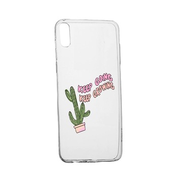 Husa cu mesaj Keep Going, pentru Samsung Galaxy A10e, rezistenta la uzura, anti-alunecare, din silicon Premium, 482 Husa cu mesaj Keep Going, pentru Samsung Galaxy A10e, rezistenta la uzura, anti-alunecare, din silicon Premium, 482