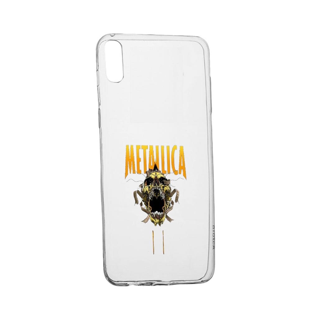 Husa Metallica, pentru Alcatel 1B (2020), rezistenta la uzura, anti-alunecare, din silicon Premium, 542