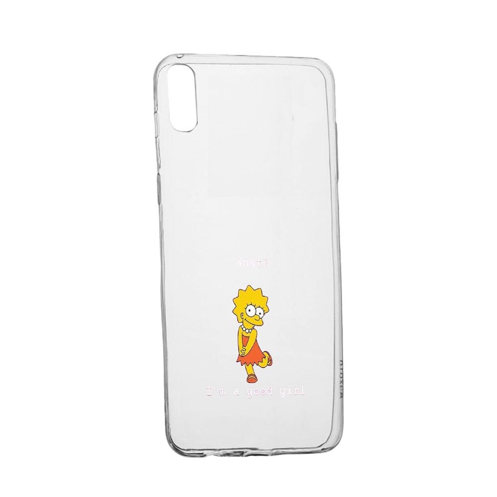 Husa Lisa - I'm a good girl, pentru Samsung Galaxy A10e, rezistenta la uzura, anti-alunecare, din silicon Premium, 591