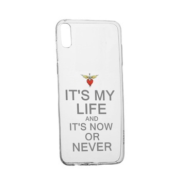 Husa It's My Life, pentru Samsung Galaxy A10e, rezistenta la uzura, anti-alunecare, din silicon Premium, 539 Husa It's My Life, pentru Samsung Galaxy A10e, rezistenta la uzura, anti-alunecare, din silicon Premium, 539