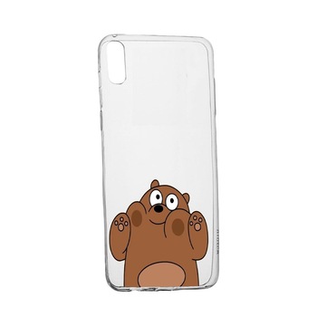 Husa Silicon Bear, Compatibila cu Samsung Galaxy A02, rezistenta la uzura, anti-alunecare, 589 Husa Silicon Bear, Compatibila cu Samsung Galaxy A02, rezistenta la uzura, anti-alunecare, 589