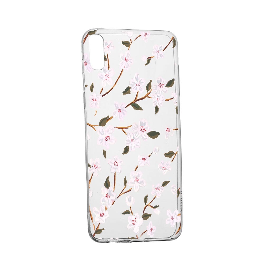 Husa Florile primaverii, pentru Alcatel 1B (2020), rezistenta la uzura, anti-alunecare, din silicon Premium, 512