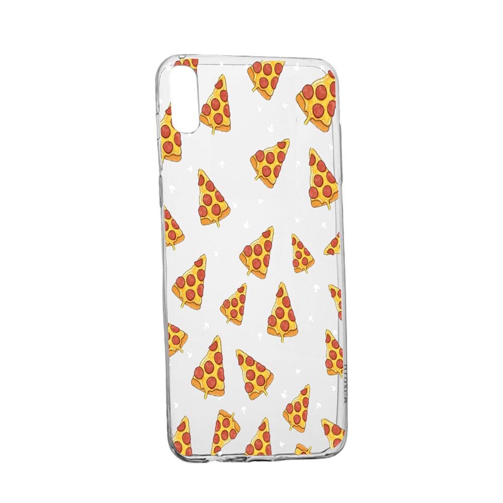 Husa Silicon Pizza, Compatibila cu LG K22, rezistenta la uzura, anti-alunecare, 665