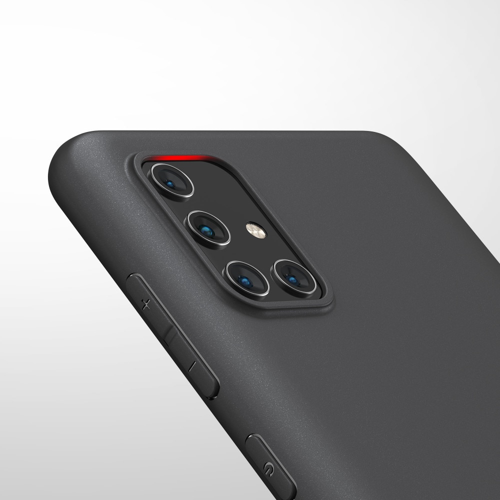 Husa pentru Samsung Galaxy A71, Silicon, Negru, 51208.47