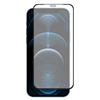 Folie sticla iPhone 12 Mini - protectie ecran Tempered Glass 6D - iShield® Folie sticla iPhone 12 Mini - protectie ecran Tempered Glass 6D - iShield®
