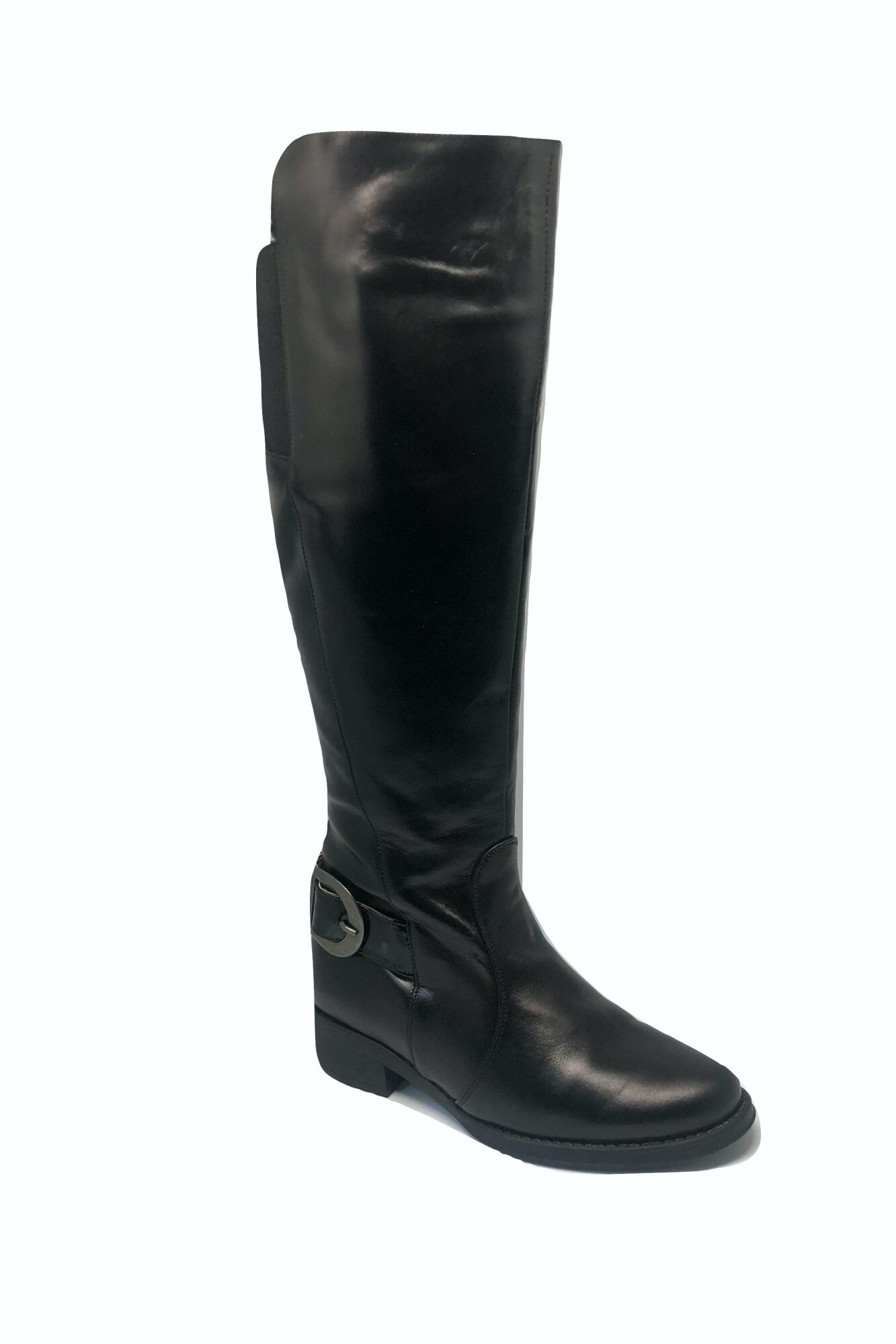 Cizme inalte peste genunchi, negru, 38 EU