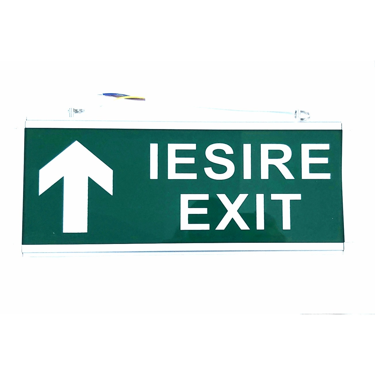 Corp de Iluminat exit cu led aplicat /atarnat 1 fata inainte