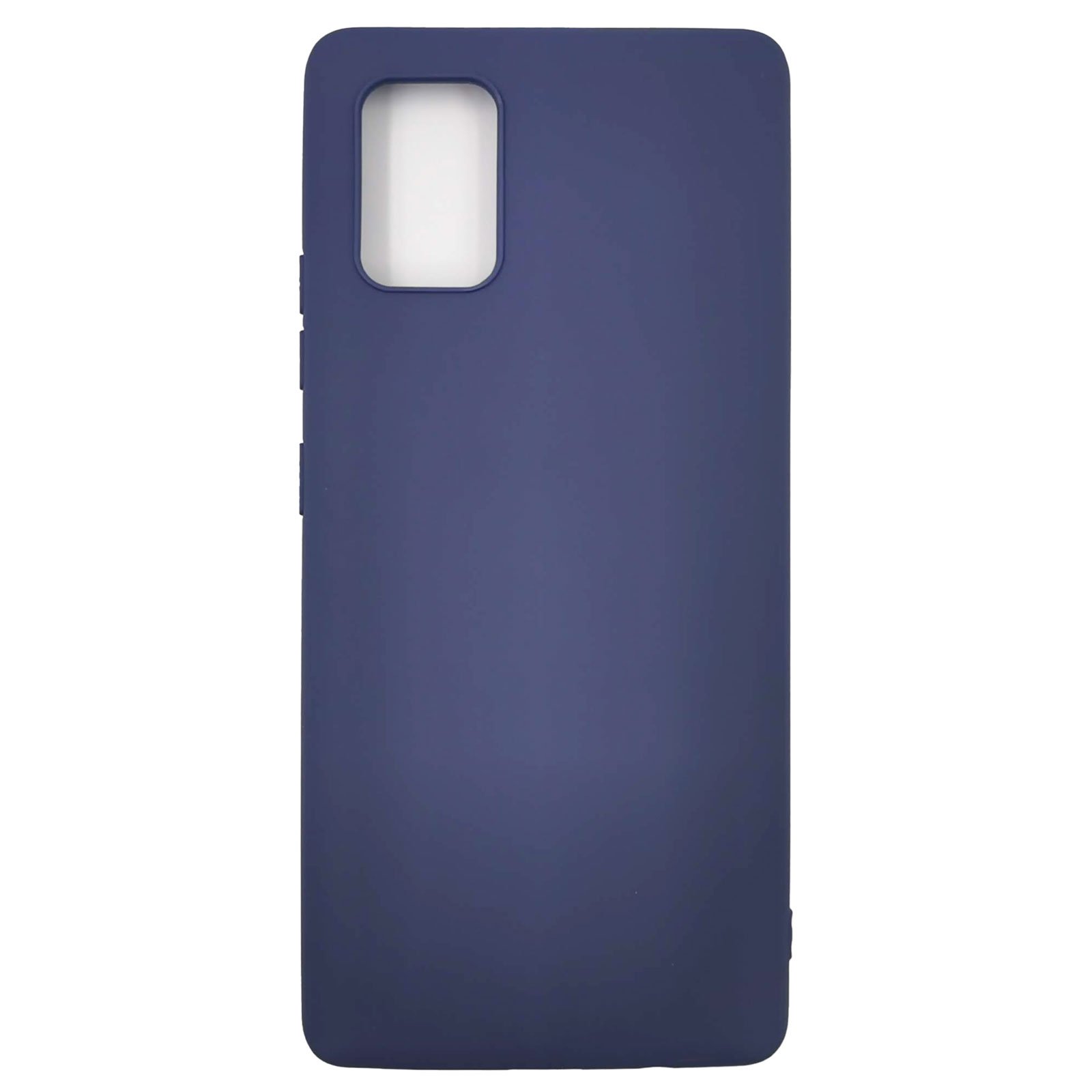 Husa silicon Samsung Galaxy A71 5G Matte, Antisoc, TPU, Viceversa Albastru