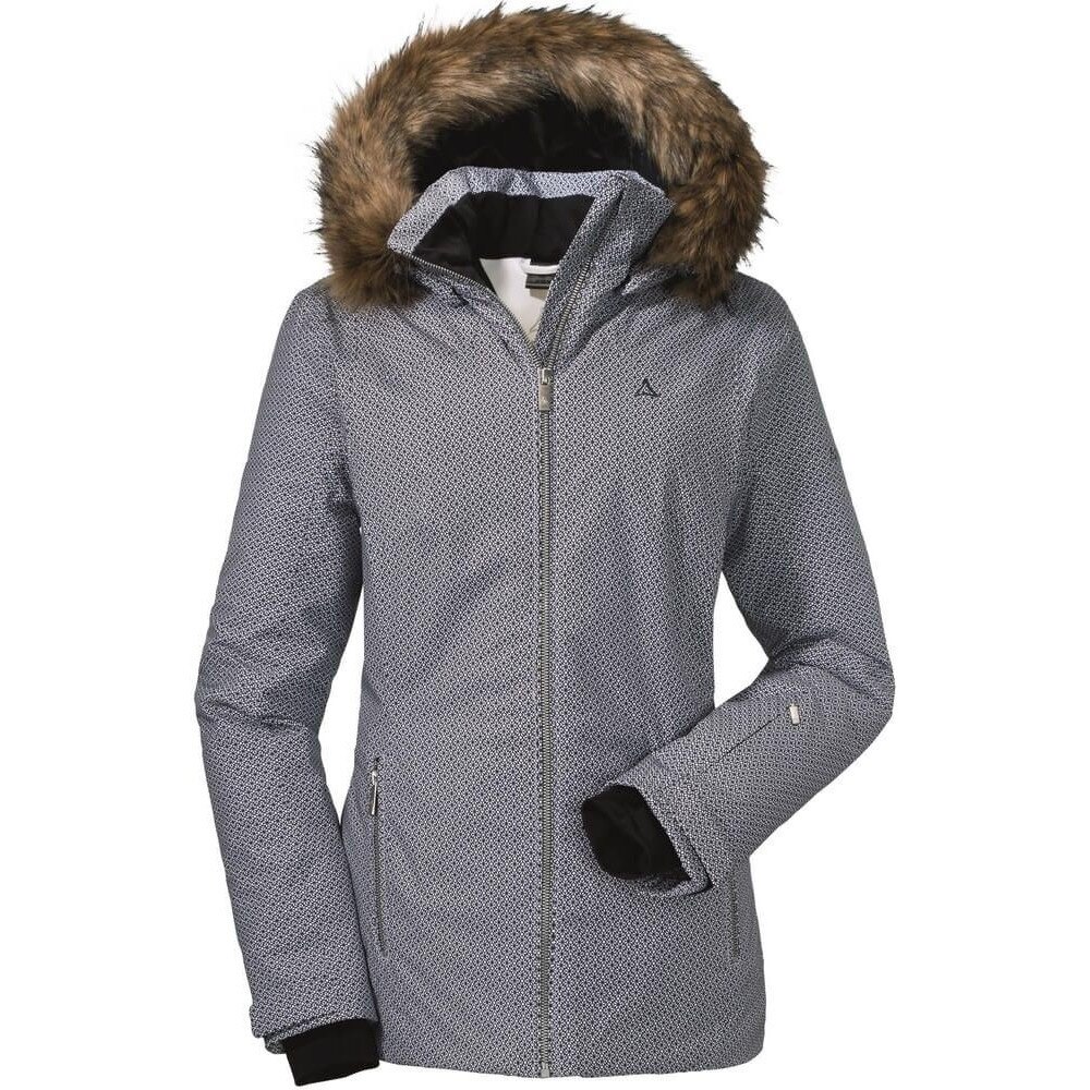 Geaca tehnologica de schi si snowboard, Schöffel Ski Jacket Courchevel, Alb