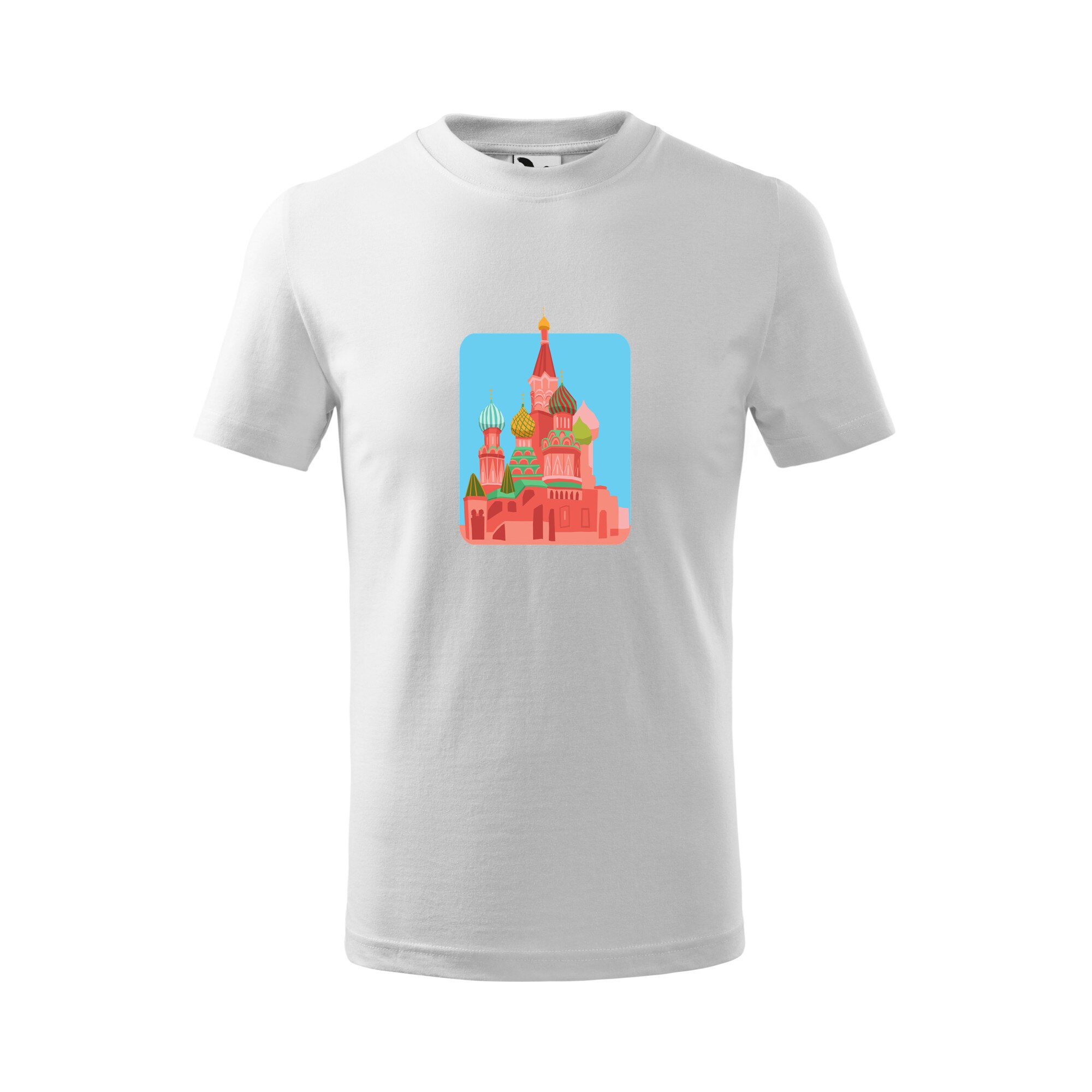 Tricou copii, Malfini, Kremlin, Alb, 4 ani
