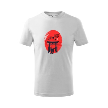 Tricou copii, Malfini, Japan Ink, Alb, 4 ani Tricou copii, Malfini, Japan Ink, Alb, 4 ani