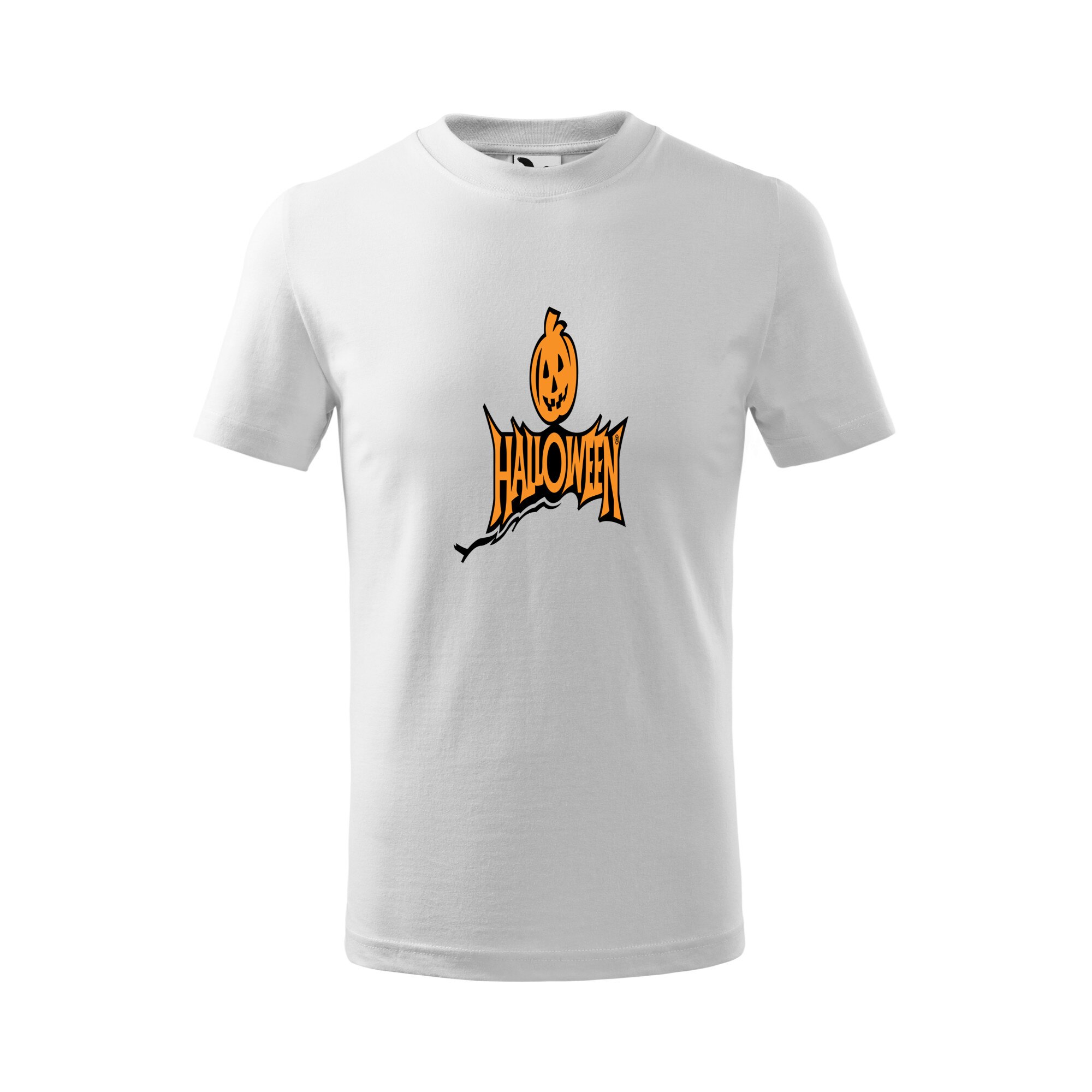 Tricou copii, Malfini, Halloween, Alb, 4 ani