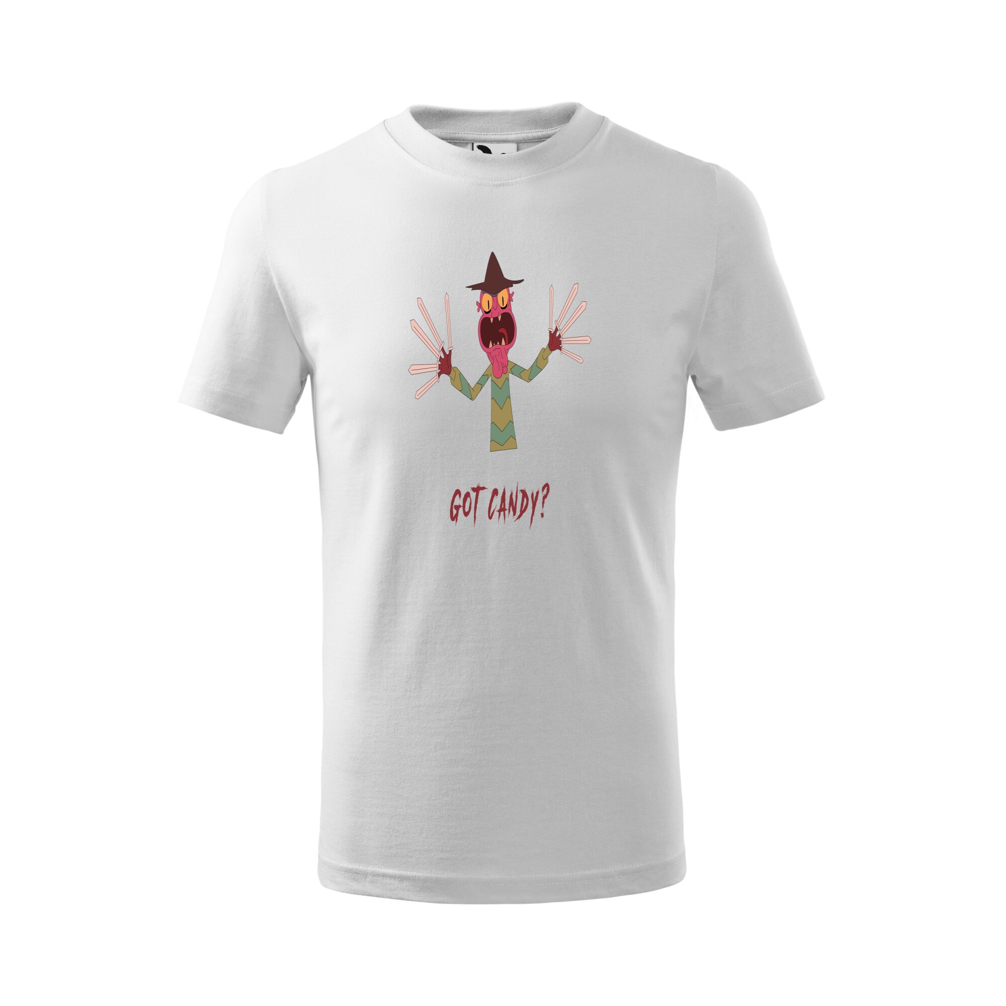 Tricou copii, Malfini, Got Candy Halloween, Alb, 4 ani