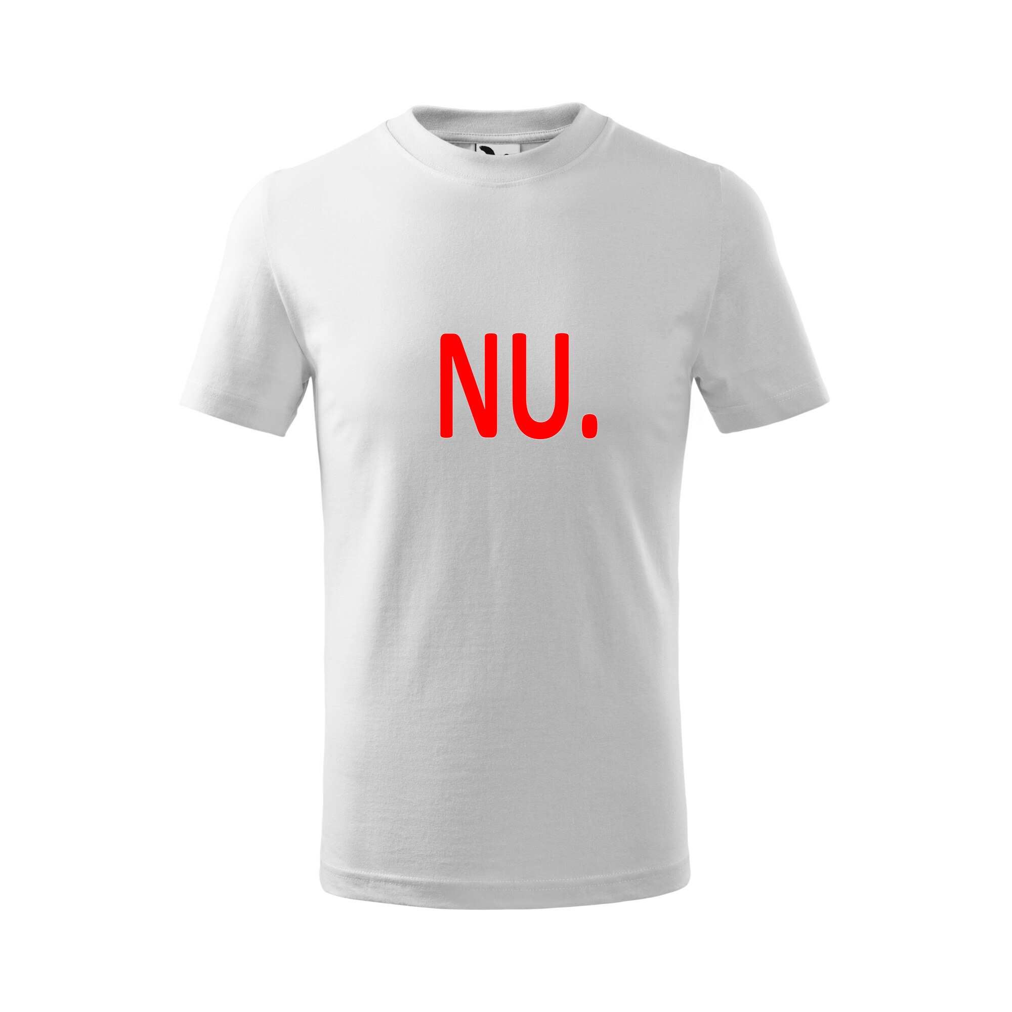 Tricou copii, Malfini, Nu, Alb, 4 ani
