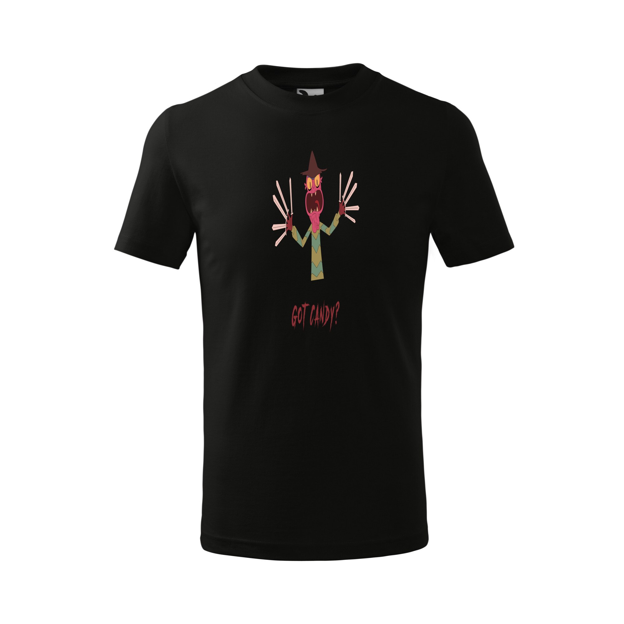 Tricou copii, Malfini, Got Candy Halloween, Negru, 4 ani