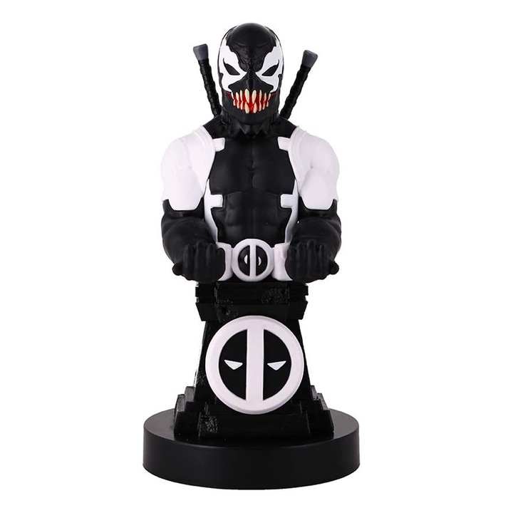 Deadpool játékfigura alakú tartó, Back In Black Venom Cable Guys