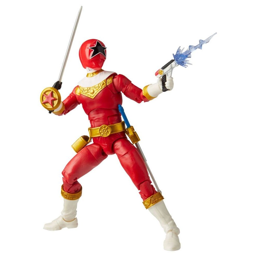 Figurina Power Rangers Zeo Red Ranger 15 cm (Lightinng Collection)