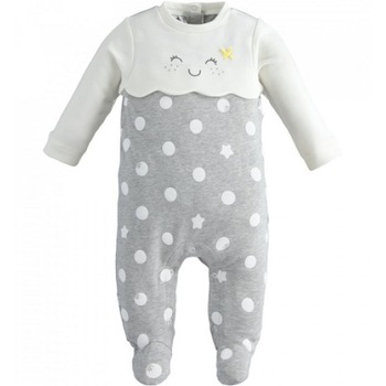 Salopeta Ido,alb/gri cu, Alb/Gri Salopeta Ido,alb/gri cu, Alb/Gri