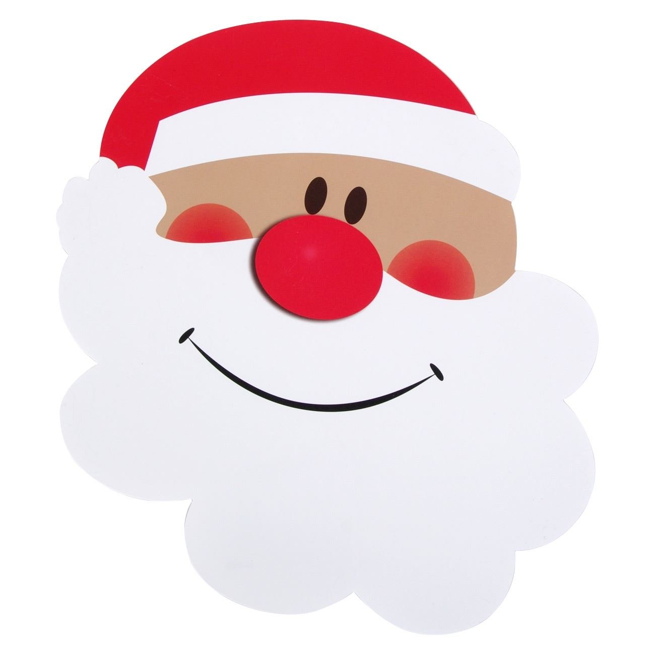 Napron cu design Mos Craciun, 28 x 32 cm