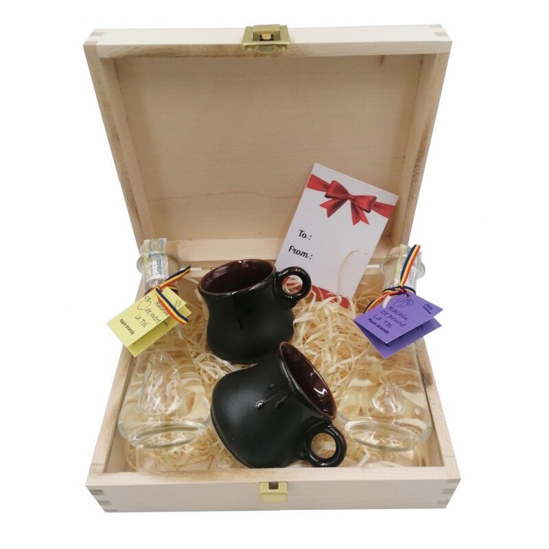 Set 2 toiuri 100 ml si 2 cescute