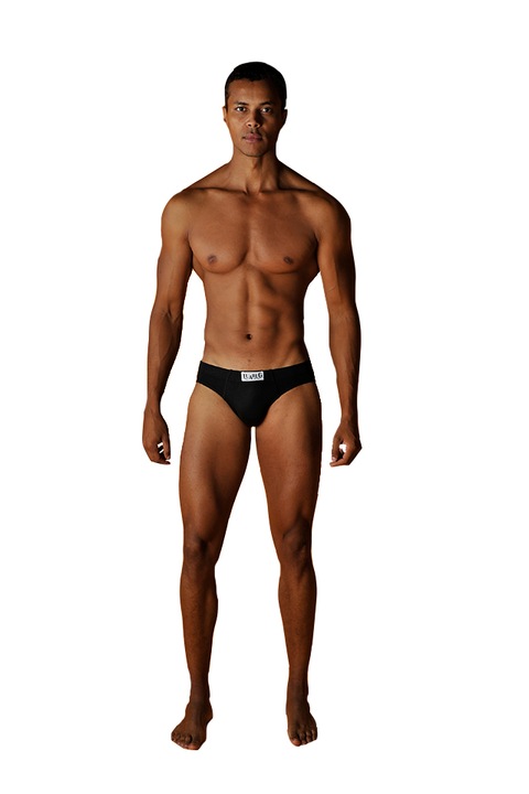 Slip Clasic barbati, Model 03, Tuareg, Negru