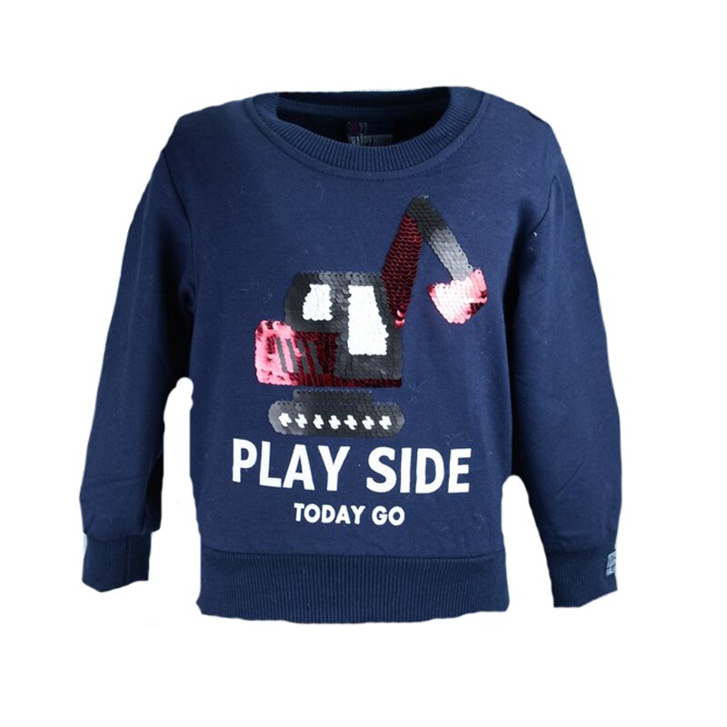 Bluza cu maneca lunga pentru baieti Happy House HB-2265-B, Bleumarin