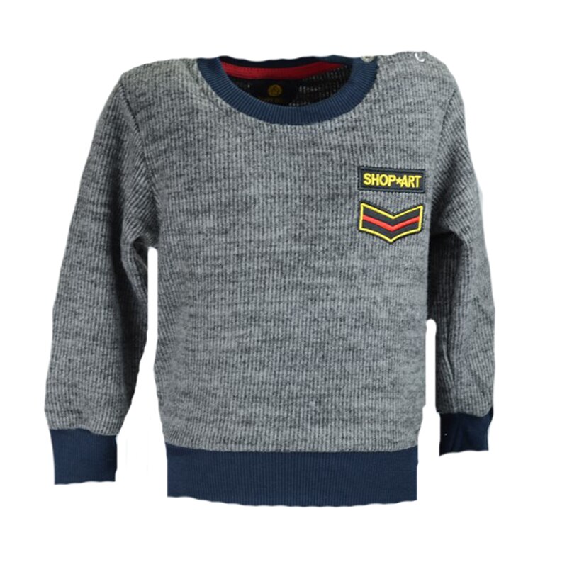 Bluza cu maneca lunga pentru baieti Happy House HB-2265-6, Gri