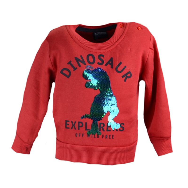 Bluza cu maneca lunga pentru baieti Happy House HB-2265-5R, Rosu