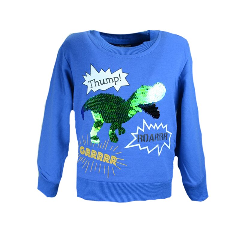 Bluza cu maneca lunga pentru baieti Happy House HB-2058-A, Albastru