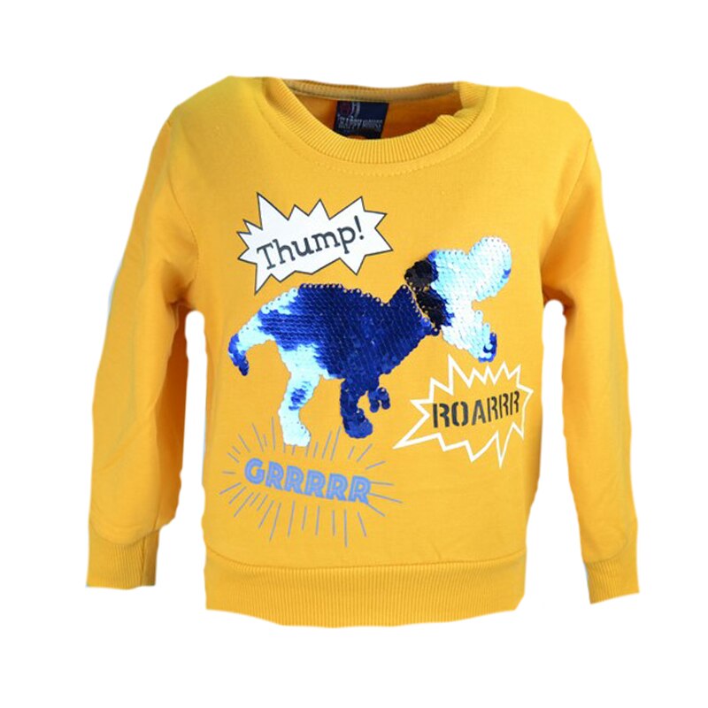 Bluza cu maneca lunga pentru baieti Happy House HB-2058-1GG, Galben